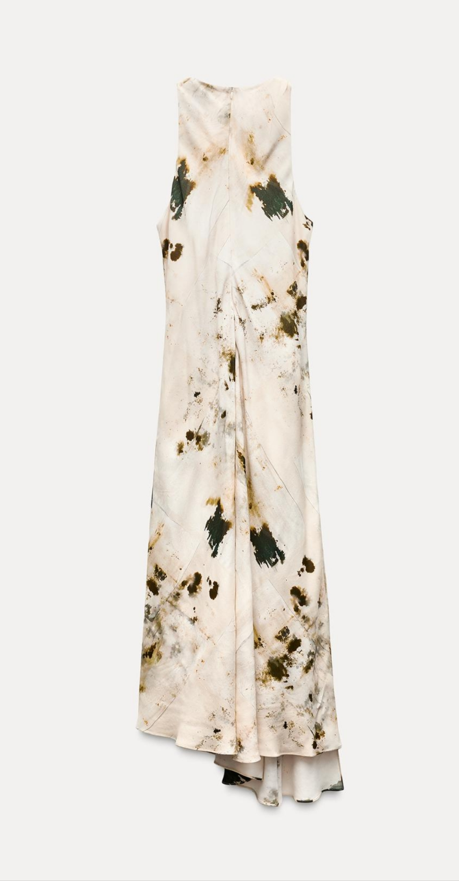 Asymmetric long dress