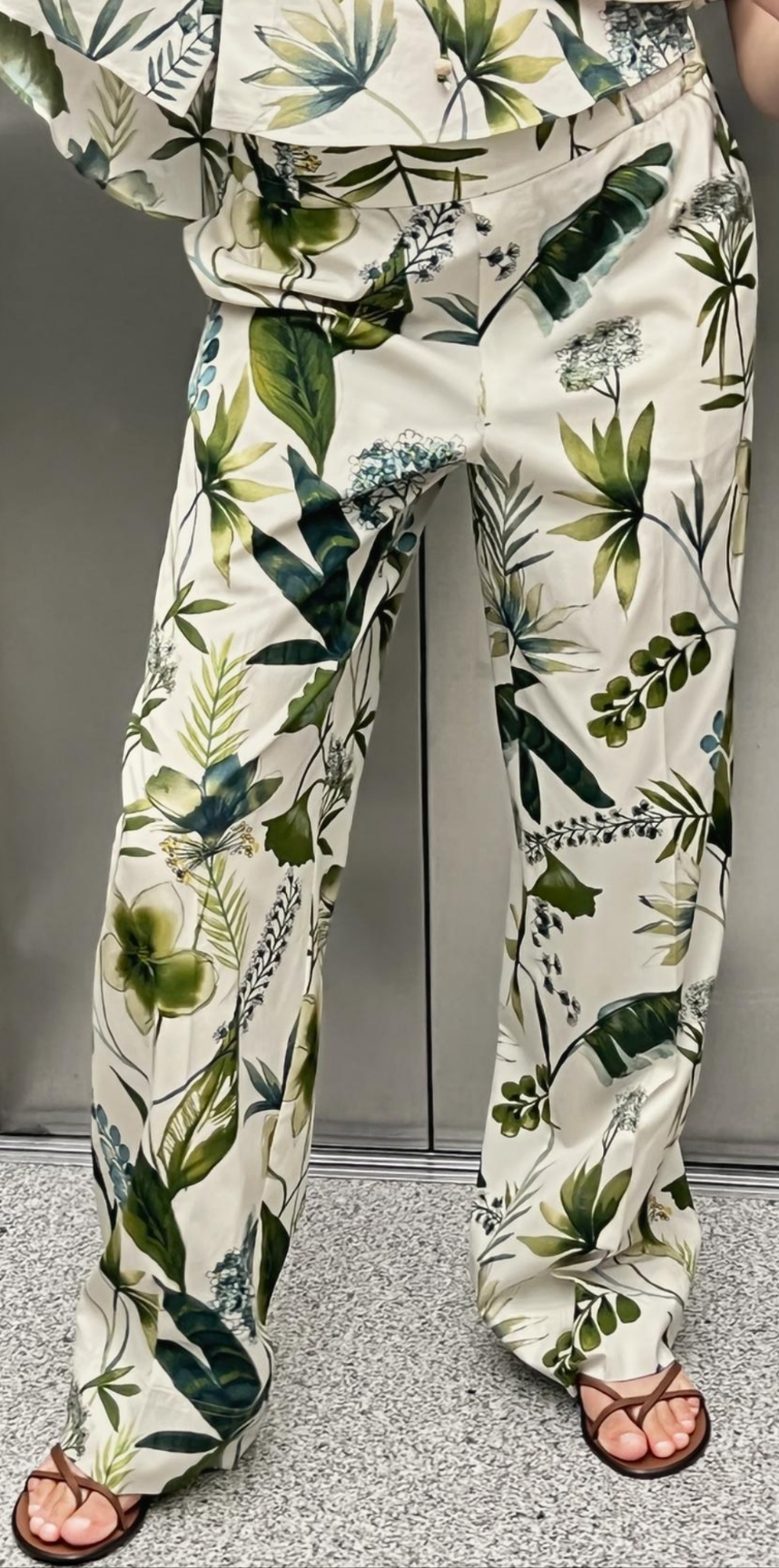 Safari print outfit