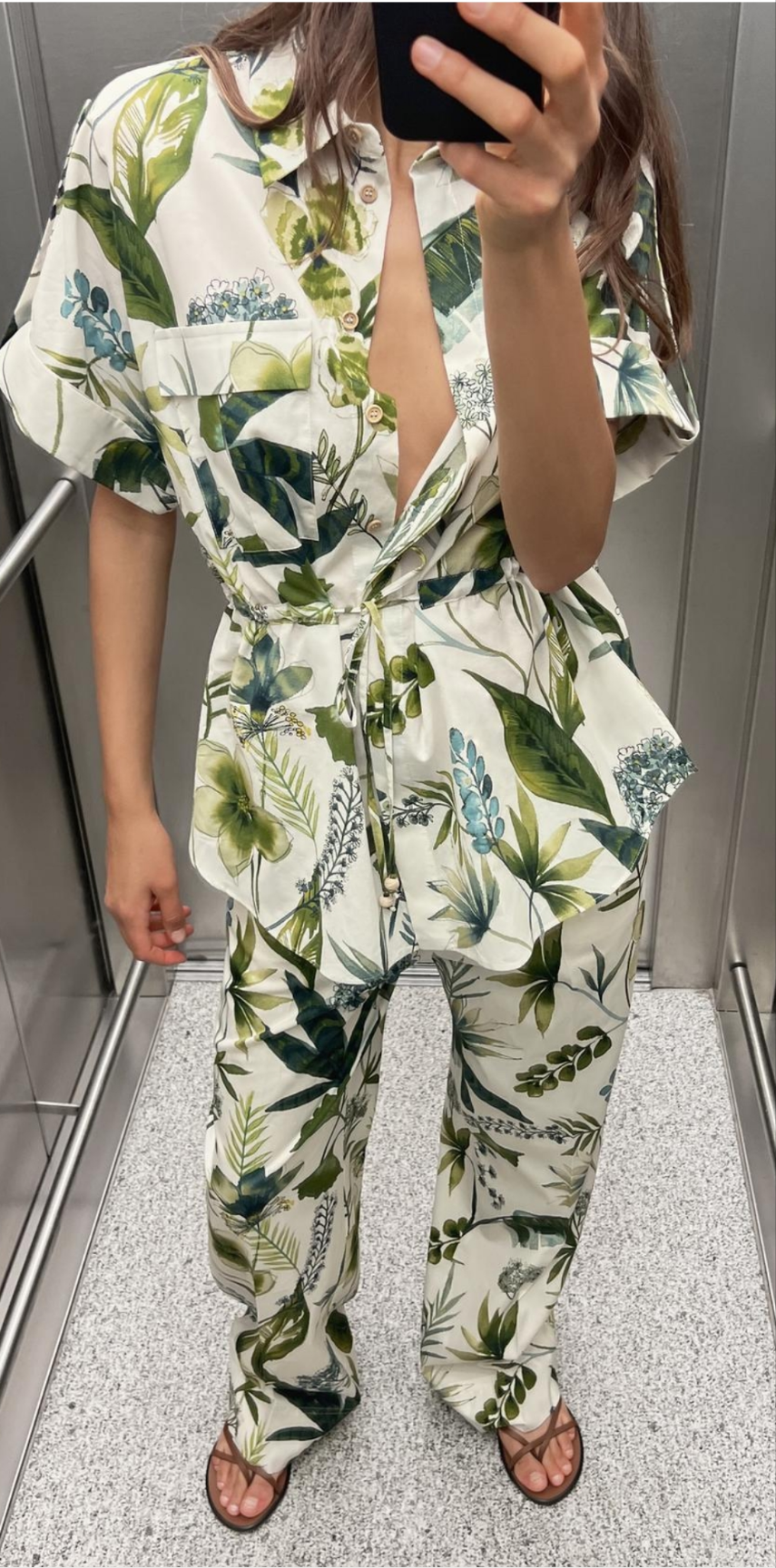 Safari print outfit