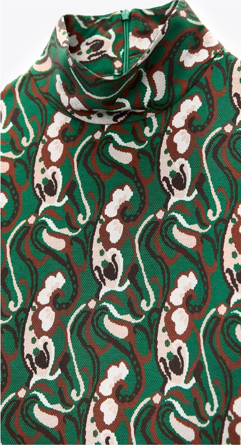 Printed Midi dress
