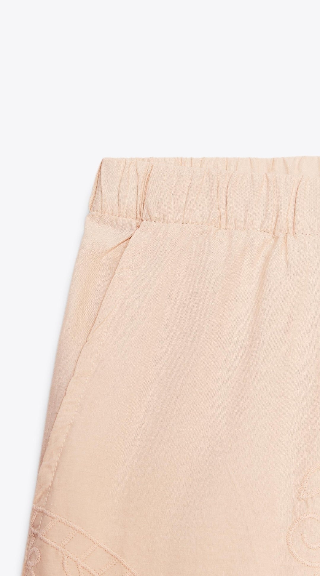 Embroidered pyjama style Trousers