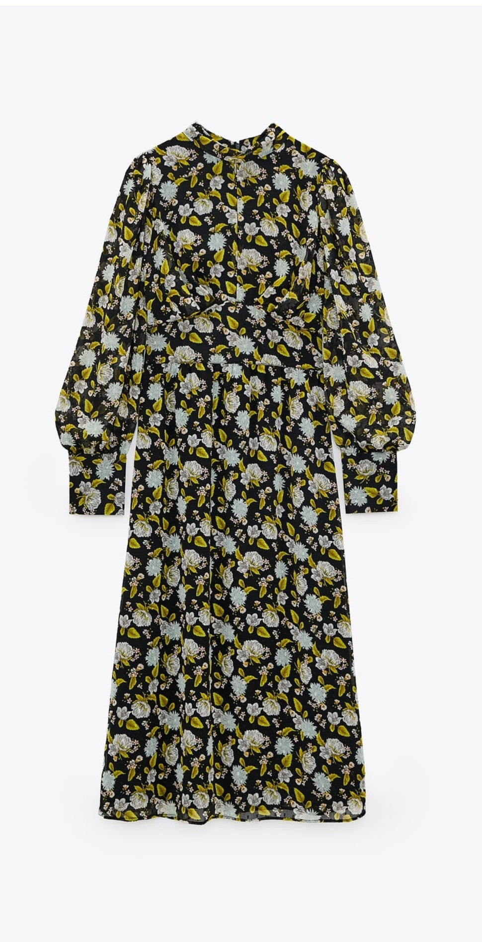 Midi floral dress