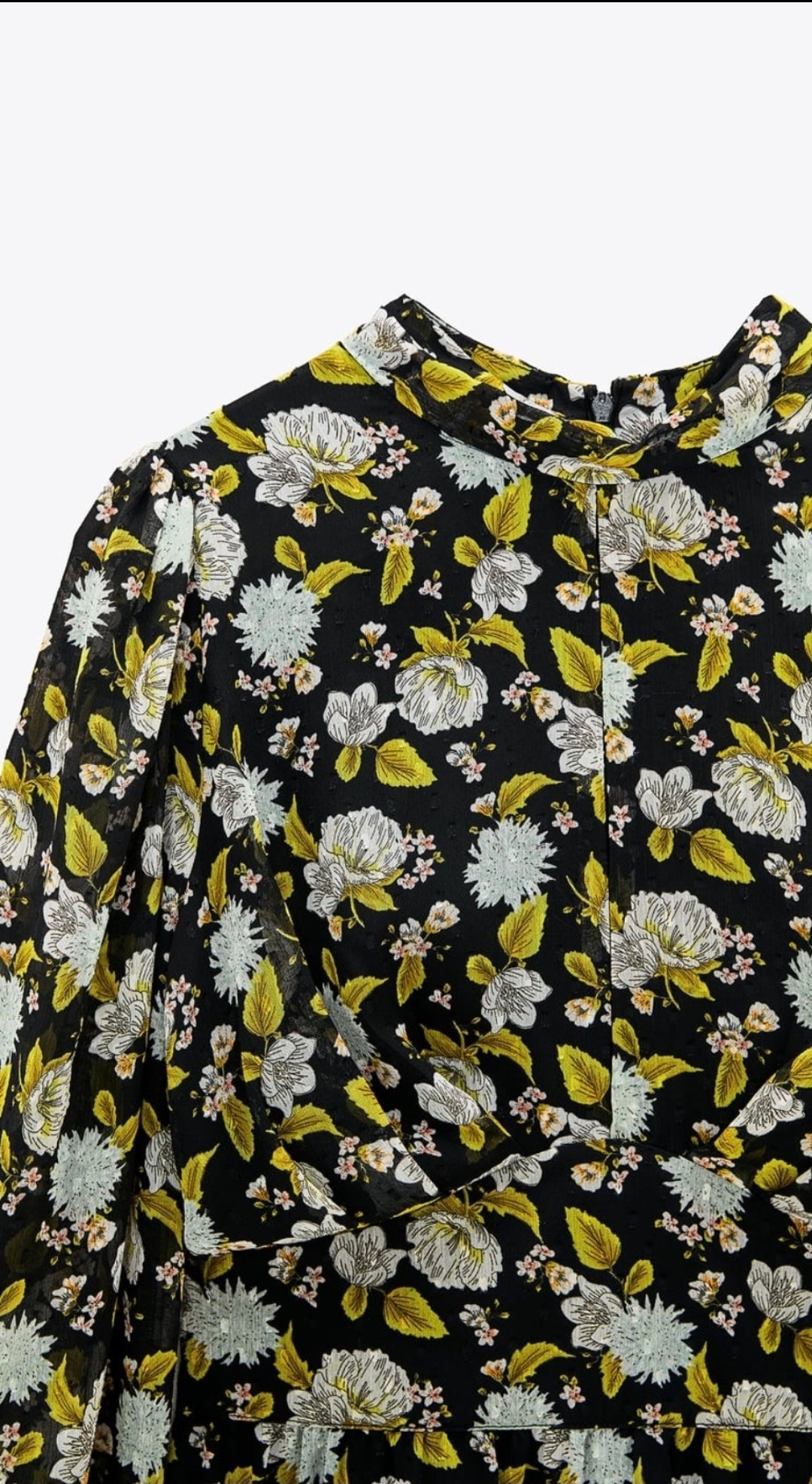 Midi floral dress