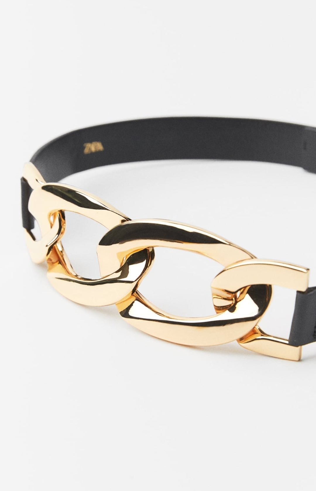 Belt with chain link Buckle