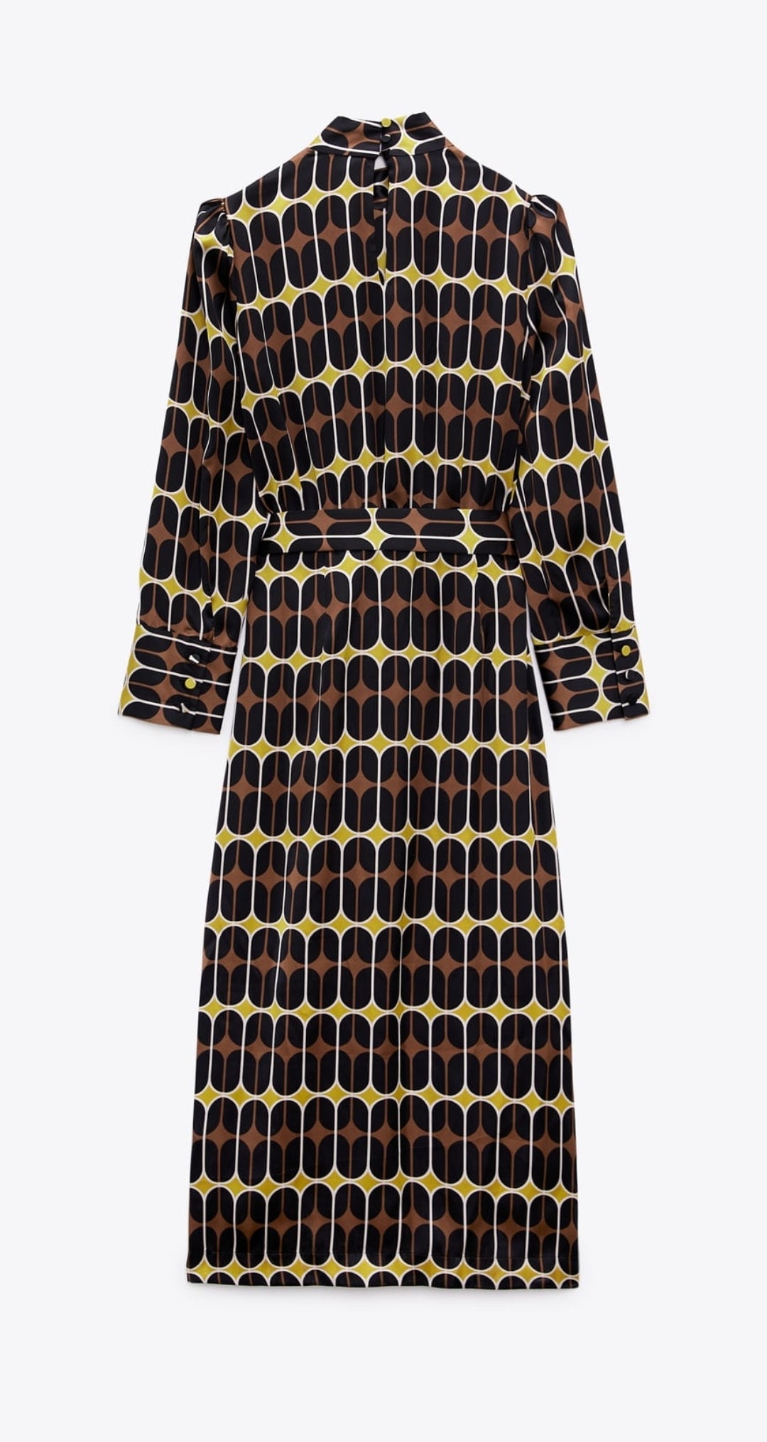 Printed Midi Dress