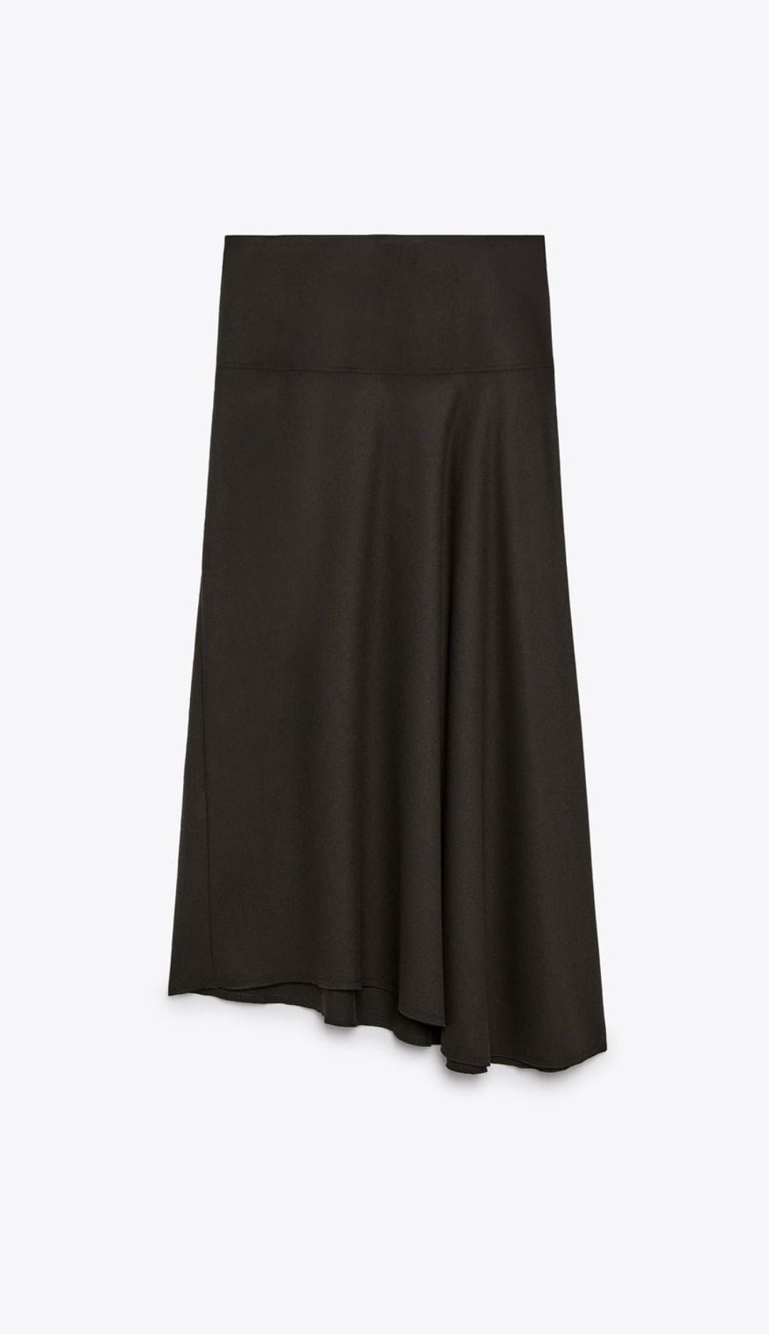 Asymmetric Midi skirt