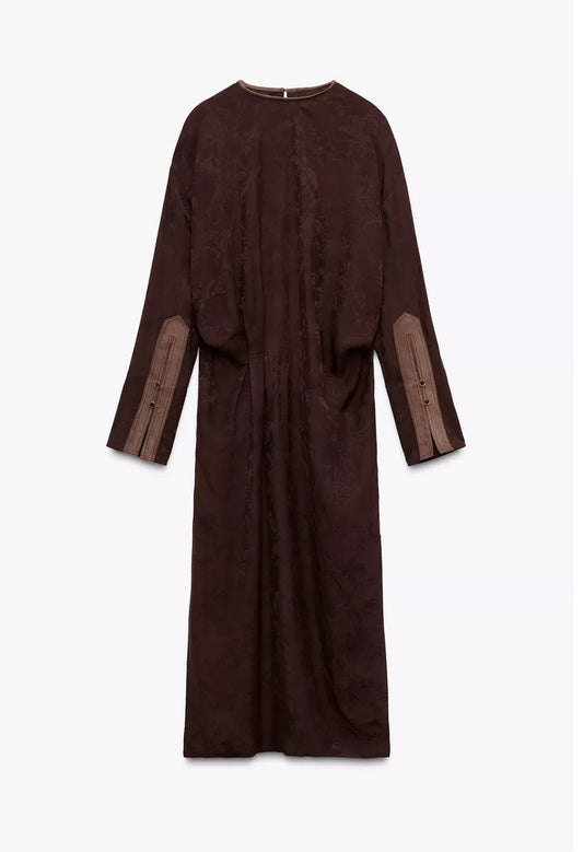 Long dress with side slits