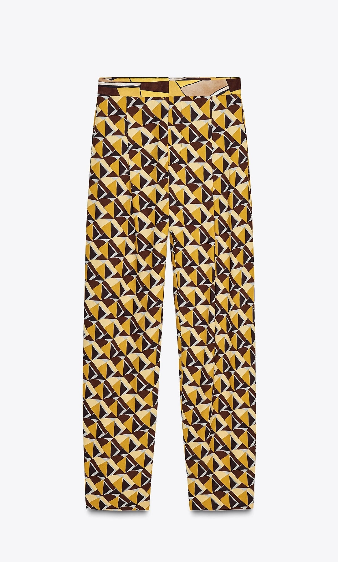 High-waist trousers