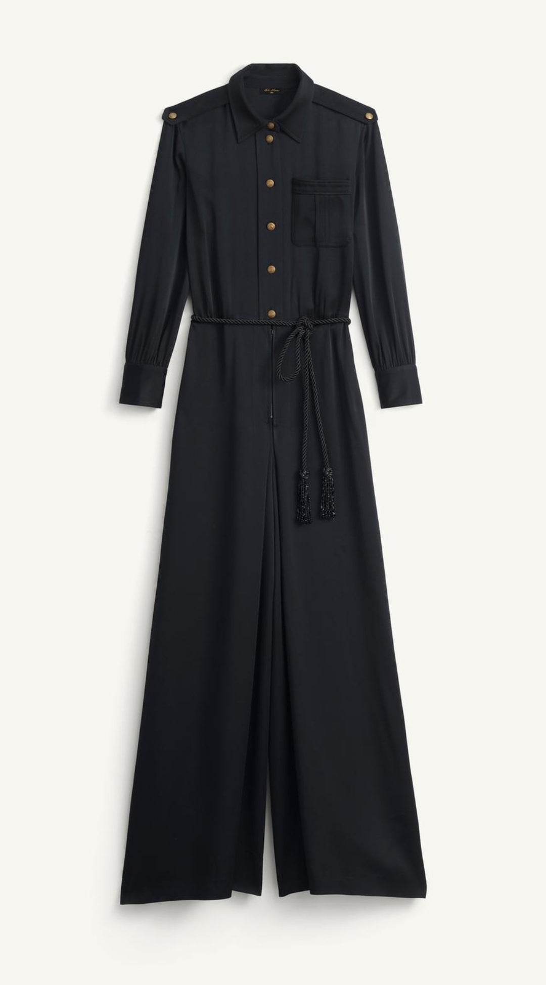 KATE MOSS BELTED PALAZZO JUMPSUIT