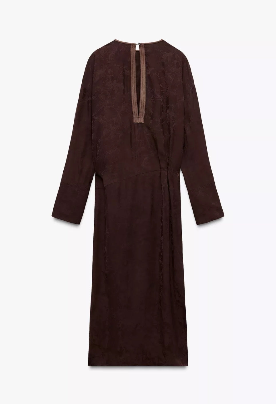 Long dress with side slits