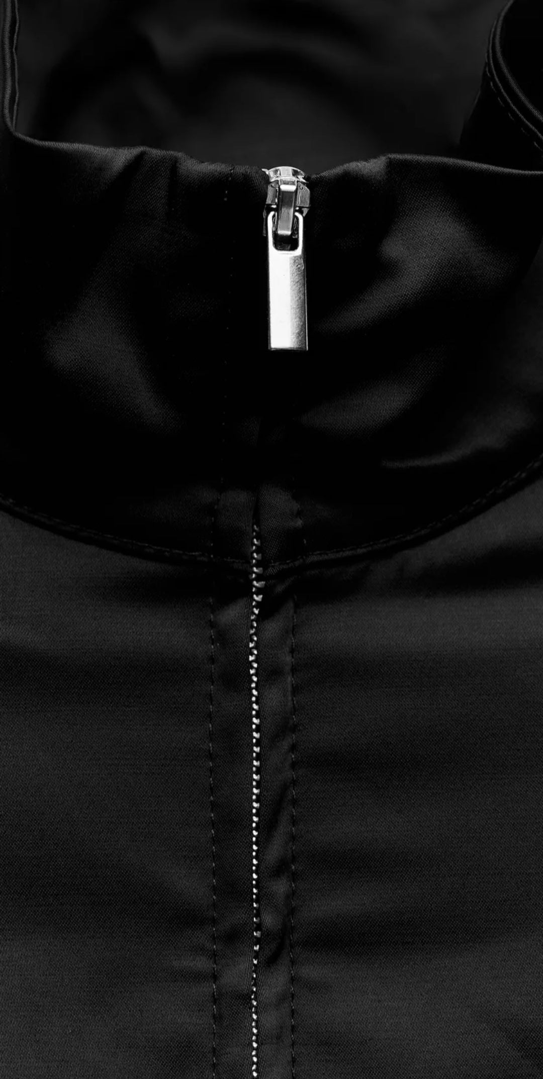 SATIN JACKET and TROUSER SET WITH SIDE STRIPE