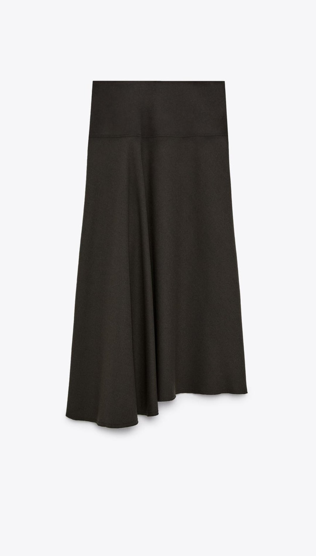 Asymmetric Midi skirt