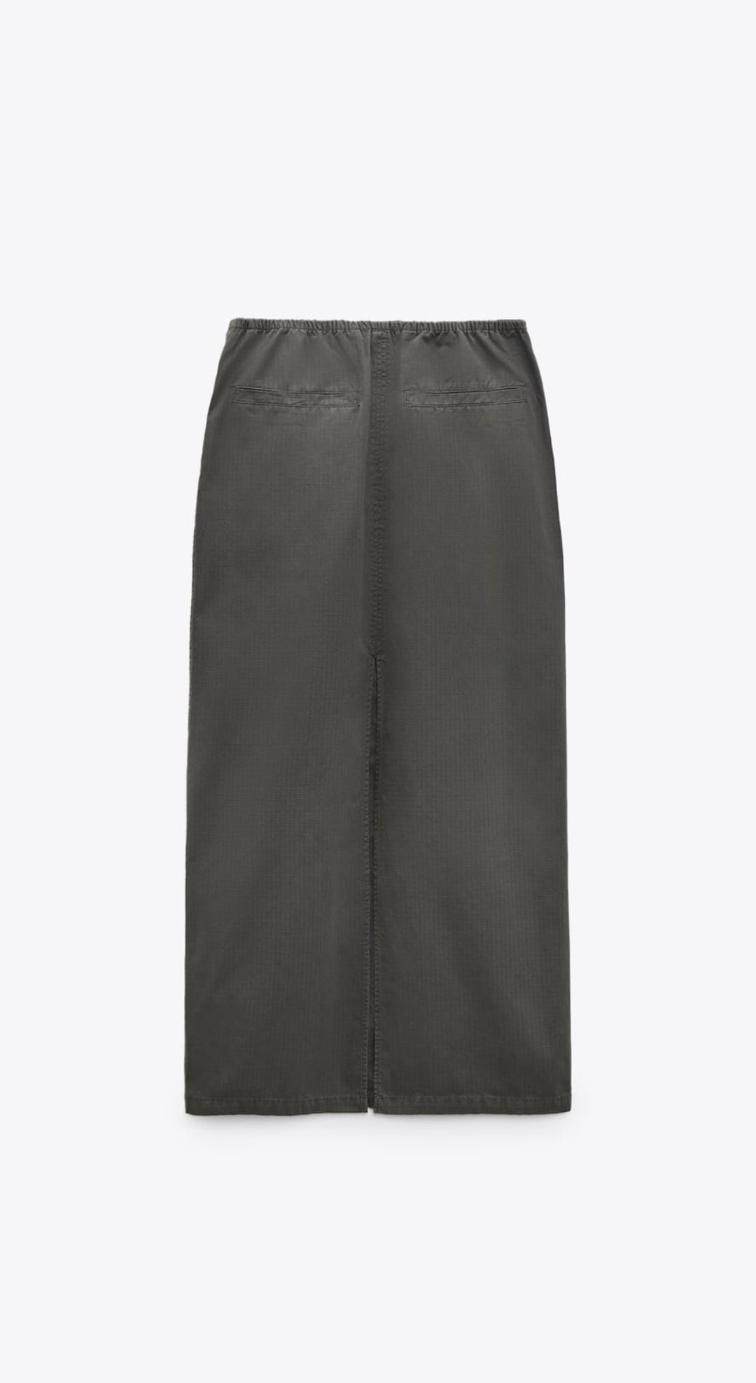 Long slit skirt