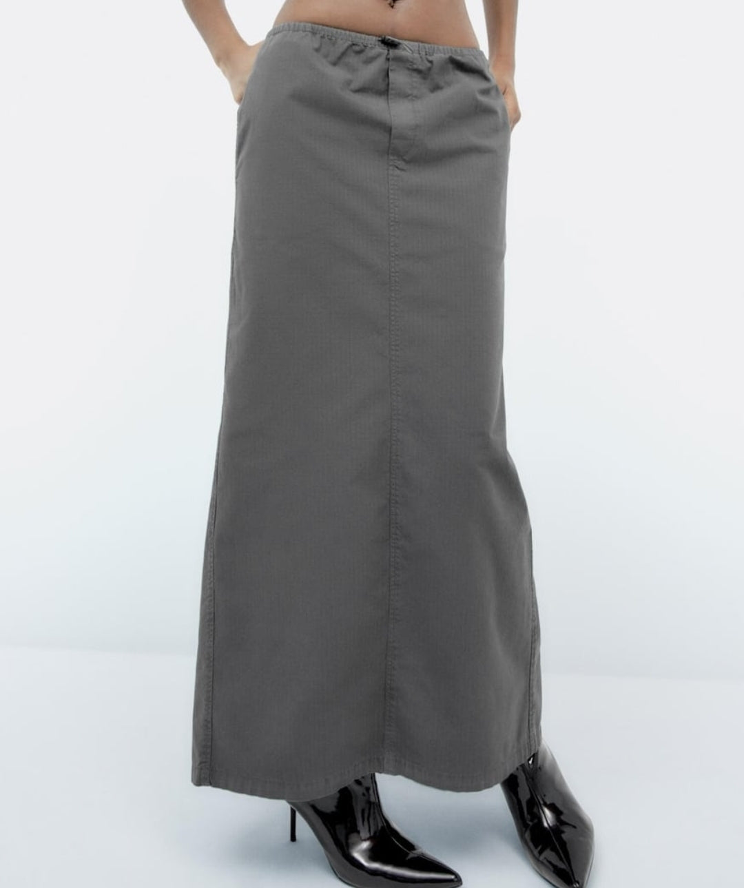 Long slit skirt