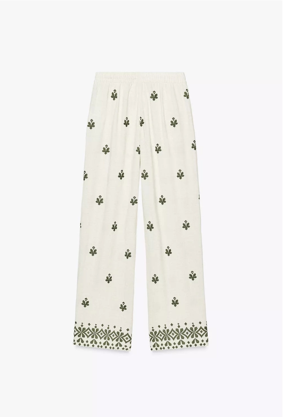 Embroidered trousers