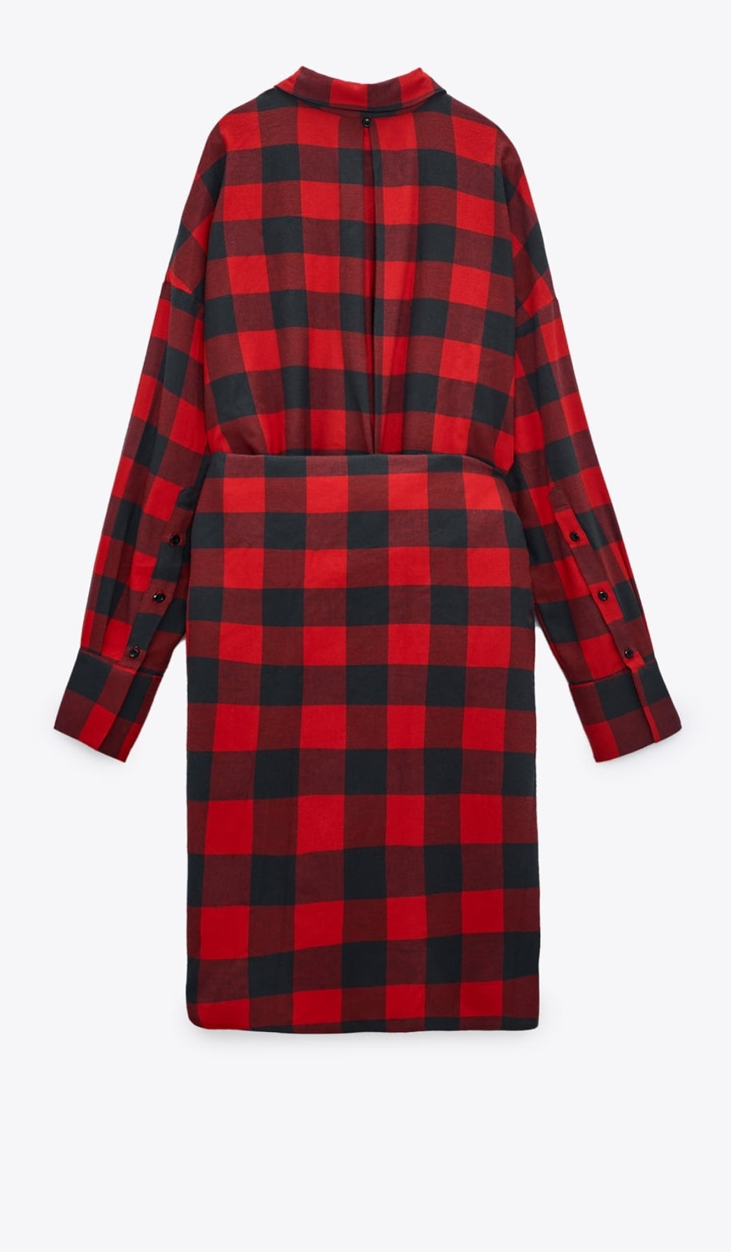 Multi way check shirt