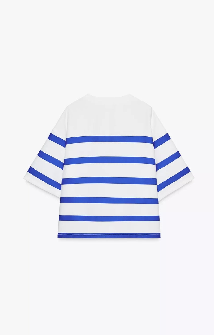 STRIPED SHORT SLEEVE TOP